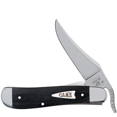 RussLock® Smooth Black Pocket Knife - Utility and Pocket Knives